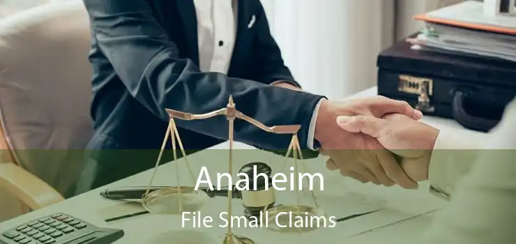 Anaheim File Small Claims