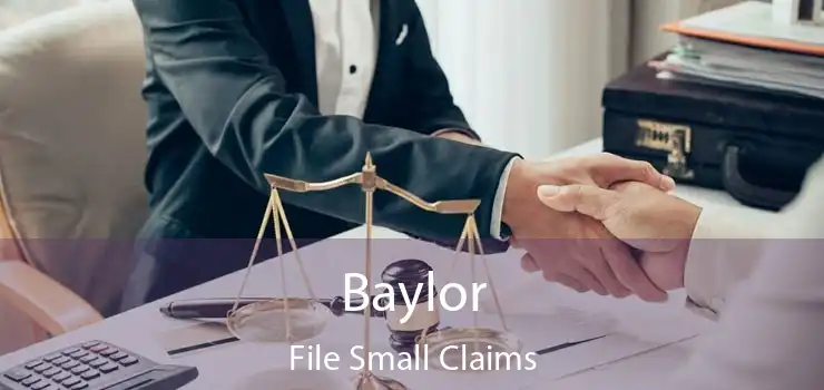 Baylor File Small Claims