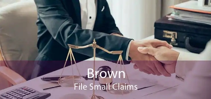 Brown File Small Claims