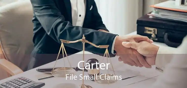 Carter File Small Claims