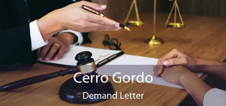 Cerro Gordo Demand Letter