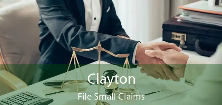 Clayton File Small Claims