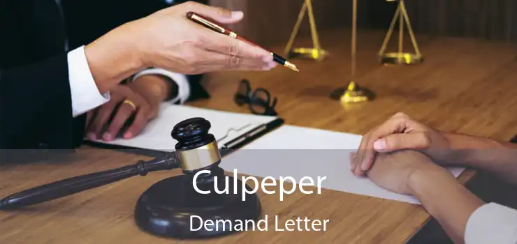 Culpeper Demand Letter