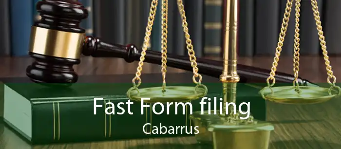 Fast Form filing Cabarrus
