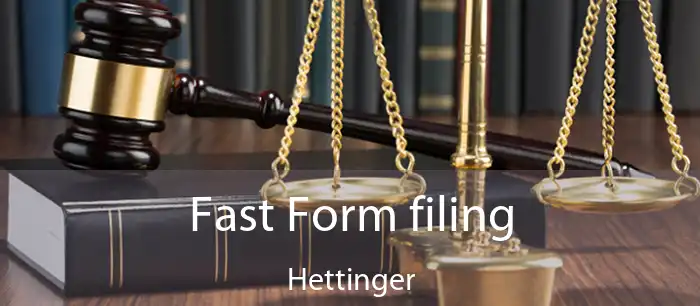 Fast Form filing Hettinger