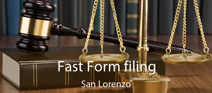 Fast Form filing San Lorenzo