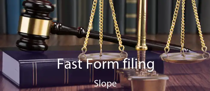 Fast Form filing Slope