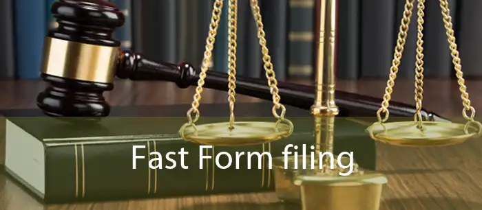 Fast Form filing 