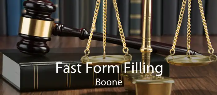 Fast Form Filling Boone