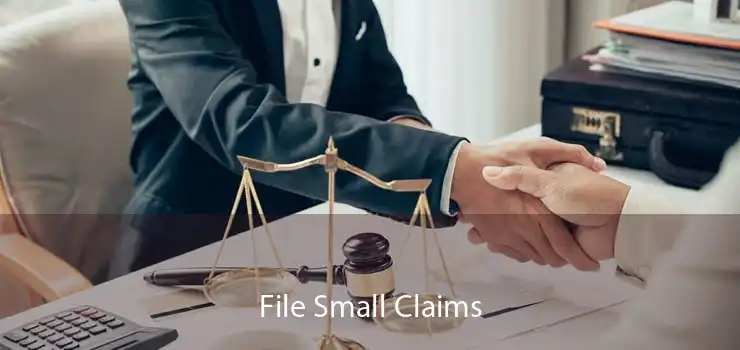 File Small Claims 