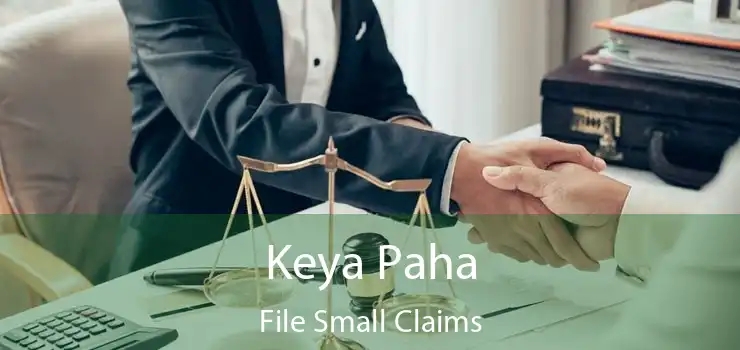 Keya Paha File Small Claims