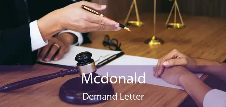Mcdonald Demand Letter