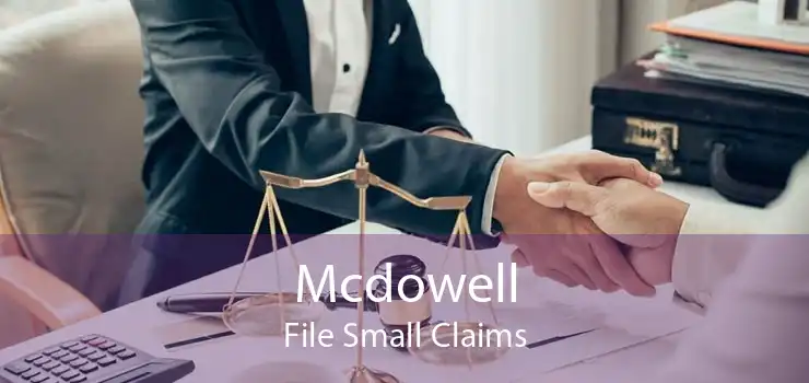 Mcdowell File Small Claims
