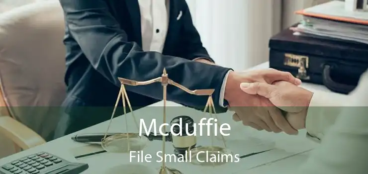 Mcduffie File Small Claims