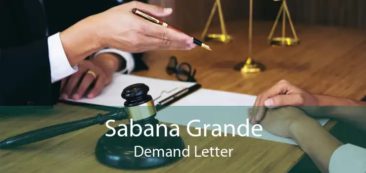 Sabana Grande Demand Letter