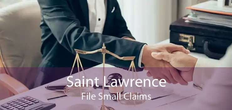 Saint Lawrence File Small Claims