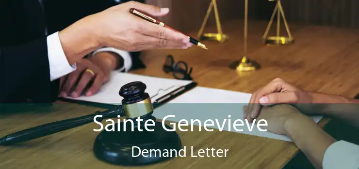 Sainte Genevieve Demand Letter